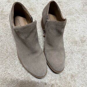 Lucky Brand Women's Tan Suede Ankle Boots